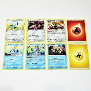 Rare Pokemon Cards Set Featuring Sobble Drizzile Inteleon Honedge Doublade Aegis